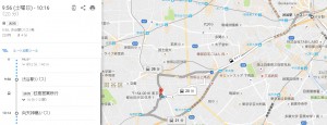 「地図」渋谷弦巻区民センター